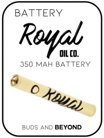 Royal Oil 24k Vape Battery + Charger