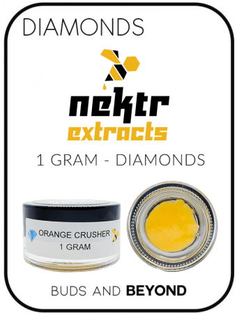 Nektr Extracts Orange Crusher Diamonds