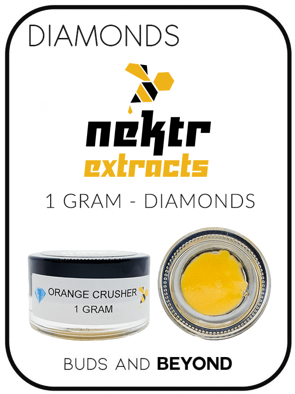 Nektr Extracts Orange Crusher Diamonds