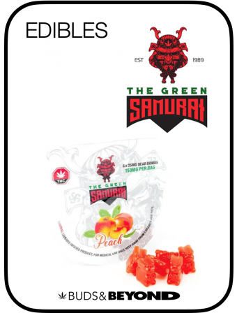 THE GREEN SAMURAI – BEAR BOMBS (150mg)