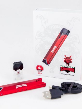 green samurai led vape kit