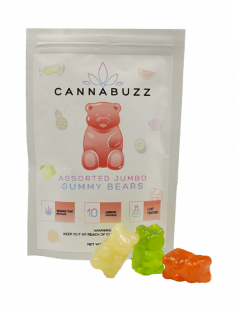 Jumbo THC Gummy Bears 1000mg THC