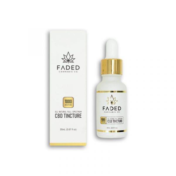Faded Cannabis Co. CBD Tinctures In Canada