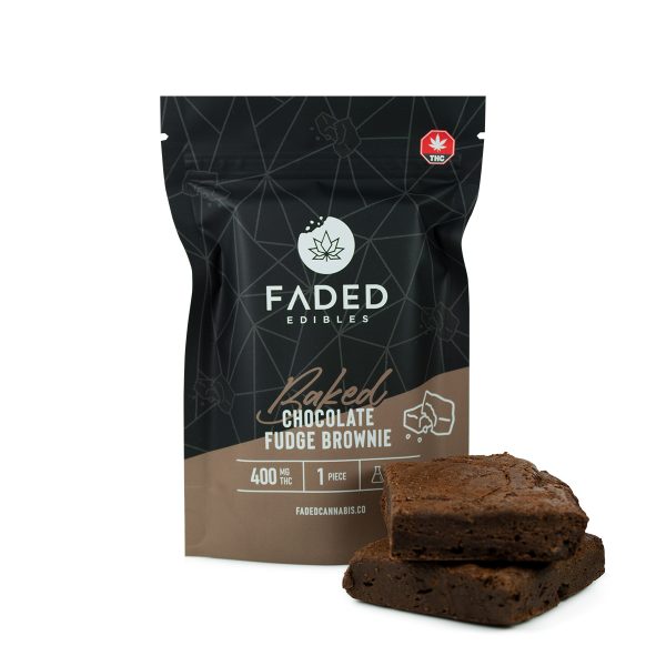 faded chocolate fudge brownie