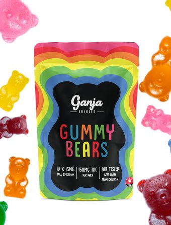 GANJA EDIBLES THC Gummy Bears