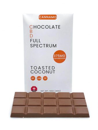 CANNAMO CBD Full Spectrum milk Chocolate Bar