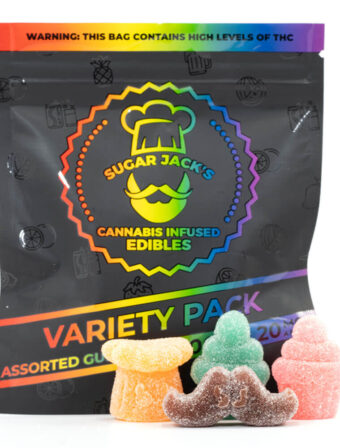 SUGAR JACKS - THC Variety Pack (200mg)